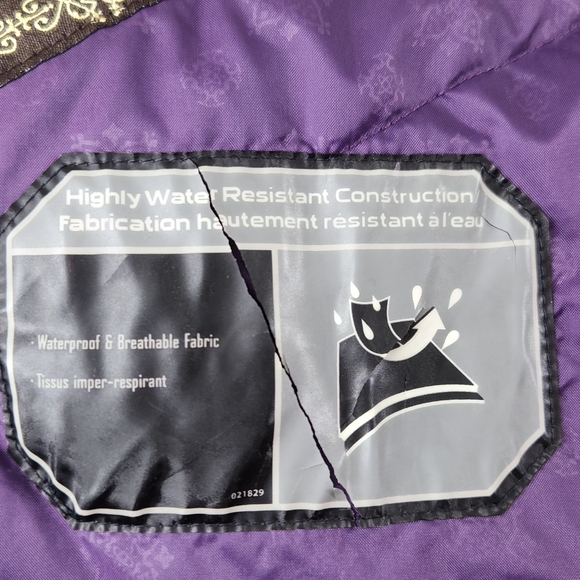 Columbia Waterproof Women's Purple Jacket Size XL. #A13 - Picture 11 of 16